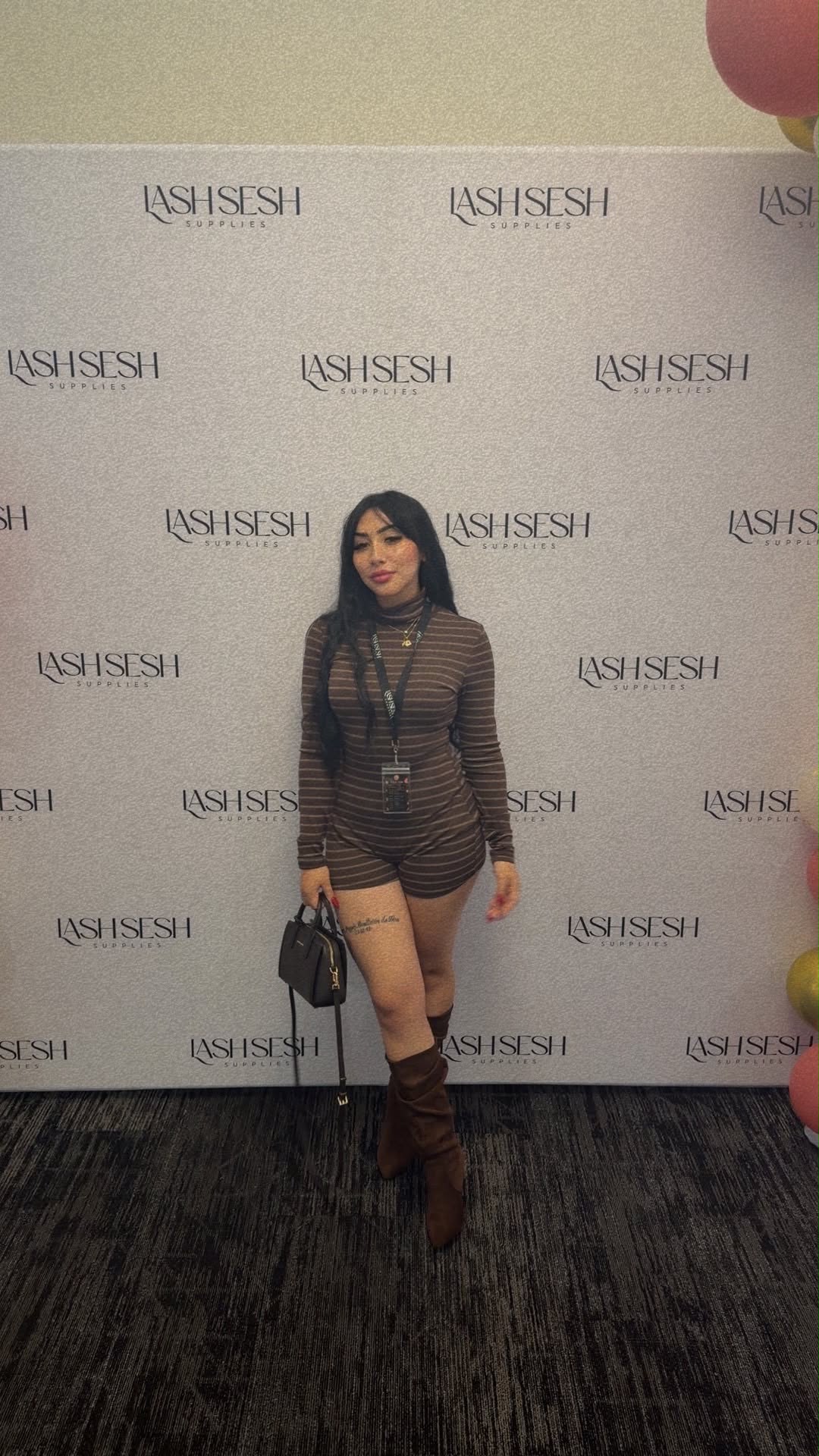 Michelle, lash artist and founder of LWM by Michel